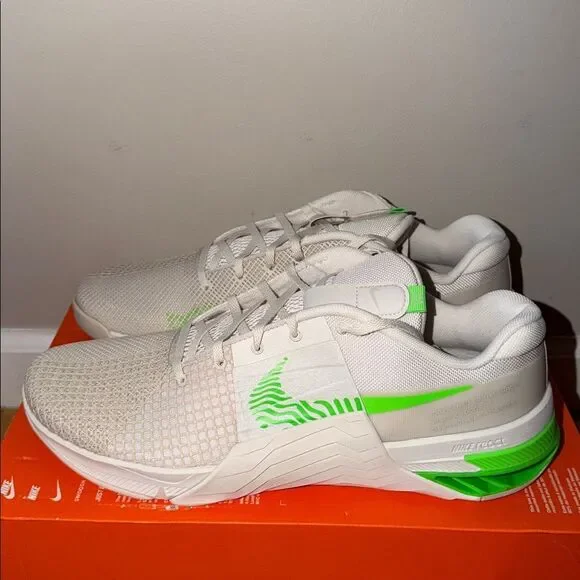 Nike Metcon 8 Phantom Green White DO9328-006 Men’s Size 14